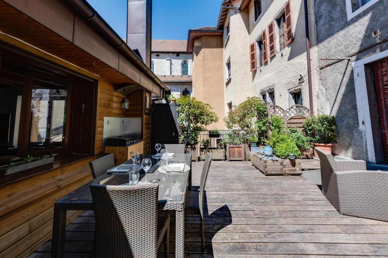 La Terrasse Du Vieil Annecy Lejlighed Eksteriør billede